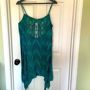 ☀️ New! Sun & Shadow Teal Dress